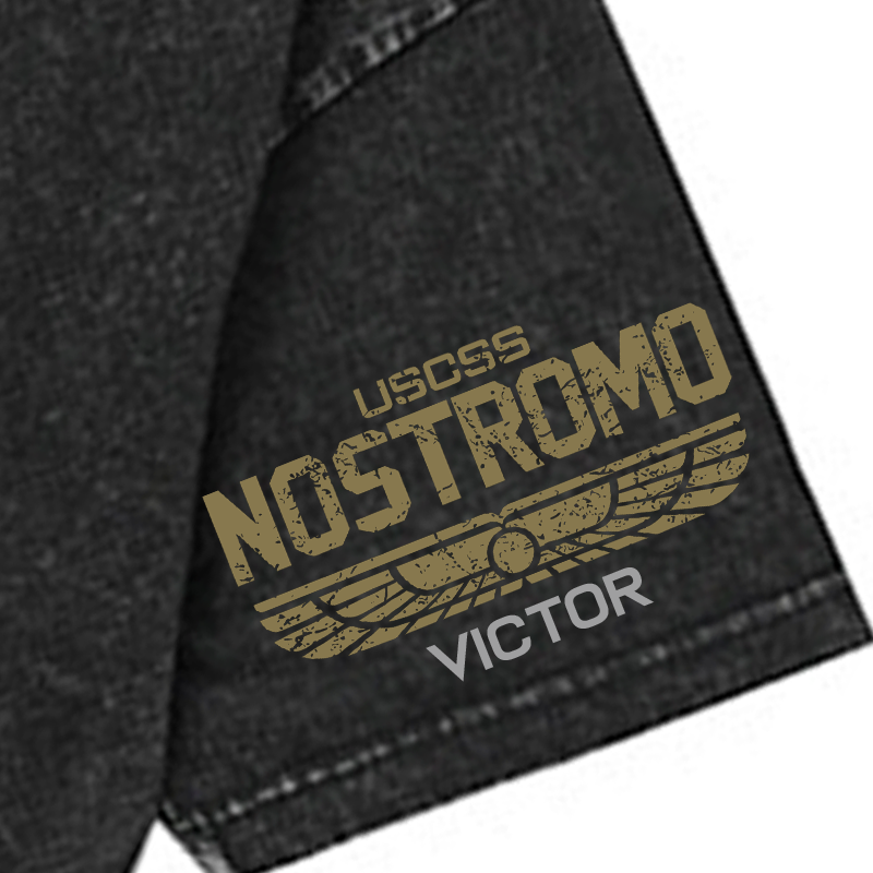 Personalized Weyland Washed T-Shirts Sci-fi Movie Horror Halloween Space Opera Tshirt for Movie TV Show Lovers