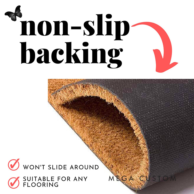 Personalized Couple Last Name Rectangular Frame Doormat Custom First Name Door Mats Mr. and Mrs. Doormat Hubby Wifey Husband Wife Gift for Him Her