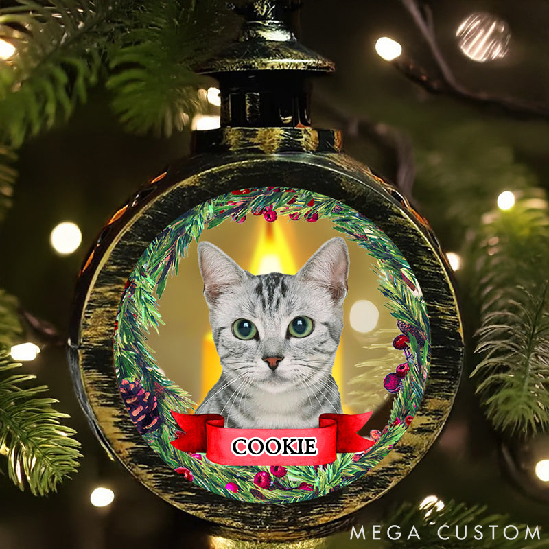 Personalized Pet Lover Your Furry Friend always Lights Up Your Day Christmas Lantern