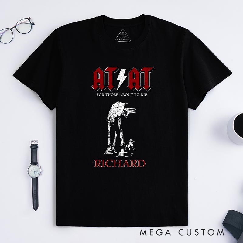 Personalized Rock Music Galaxy Classic T-Shirts Star Music Lover Nerdy Geek Tshirt Music Parody