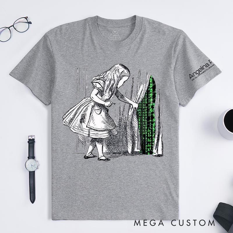 Personalized Alice and the Futuristic Dream Movie Classic T-Shirts Sci-fi Movie Tshirt
