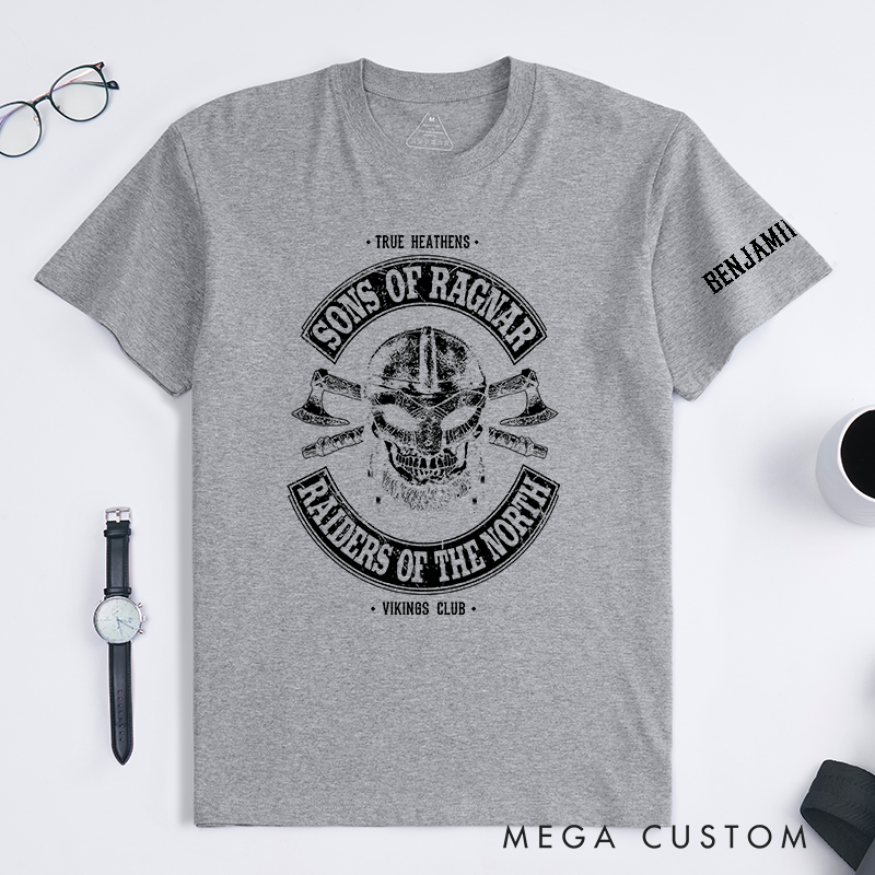 Personalized Vikings Club Movie Classic T-Shirts Retro Film Fan Tshirt for Him Movie Lovers