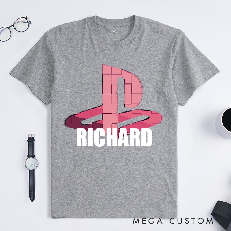 Personalized Classical Game Sign Classic T-Shirts Video Game Tshirt Geek Gaming Nerd Shirt