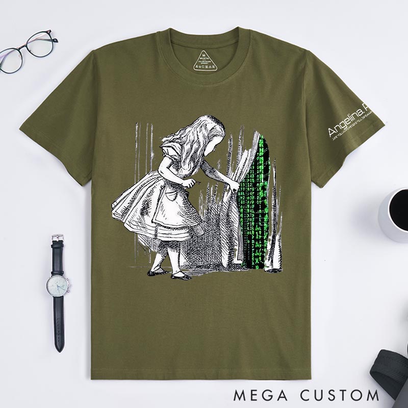 Personalized Alice and the Futuristic Dream Movie Classic T-Shirts Sci-fi Movie Tshirt