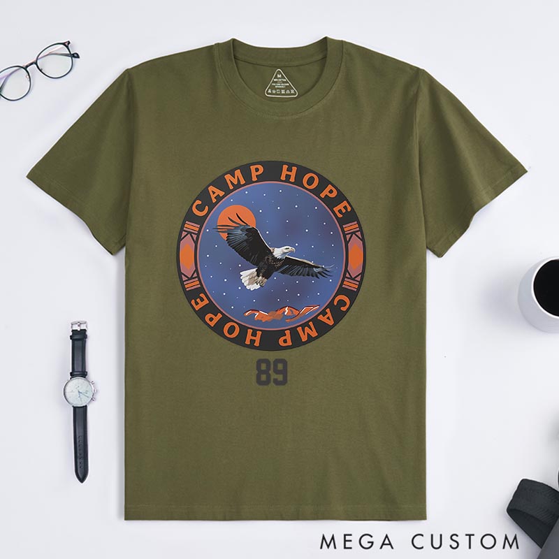Personalized Camp Hope Movie Classic T-Shirts Independence Day Tshirt Veterans Day Shirt
