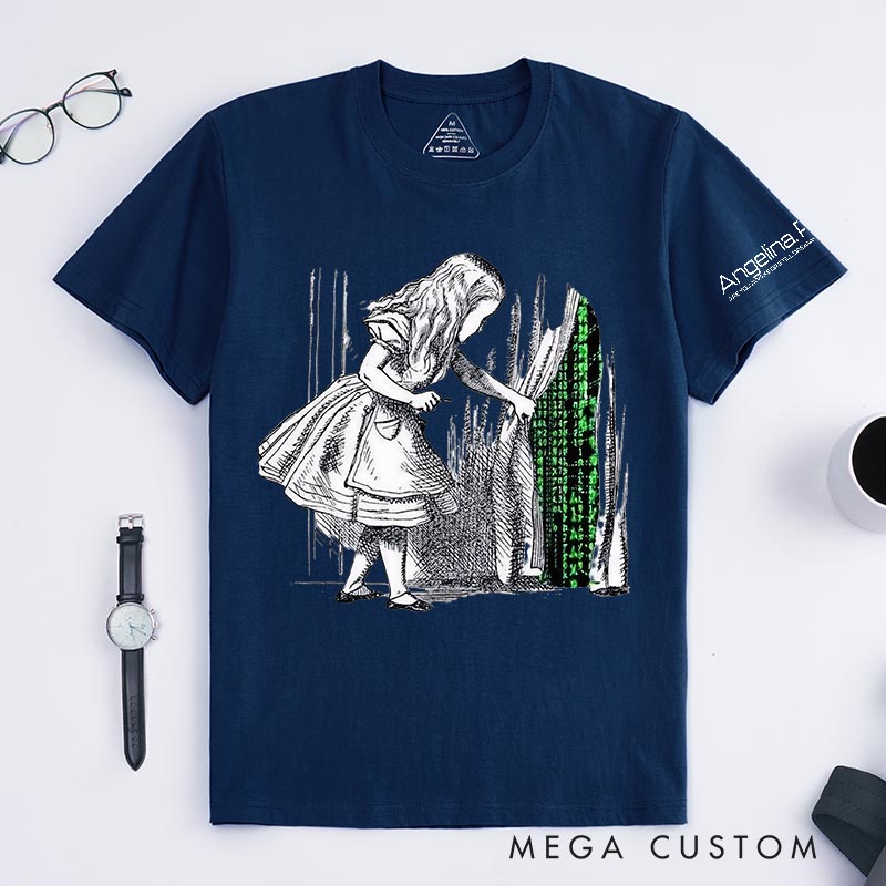 Personalized Alice and the Futuristic Dream Movie Classic T-Shirts Sci-fi Movie Tshirt