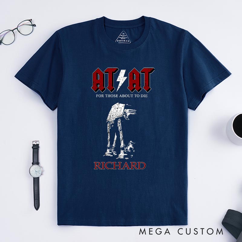 Personalized Rock Music Galaxy Classic T-Shirts Star Music Lover Nerdy Geek Tshirt Music Parody
