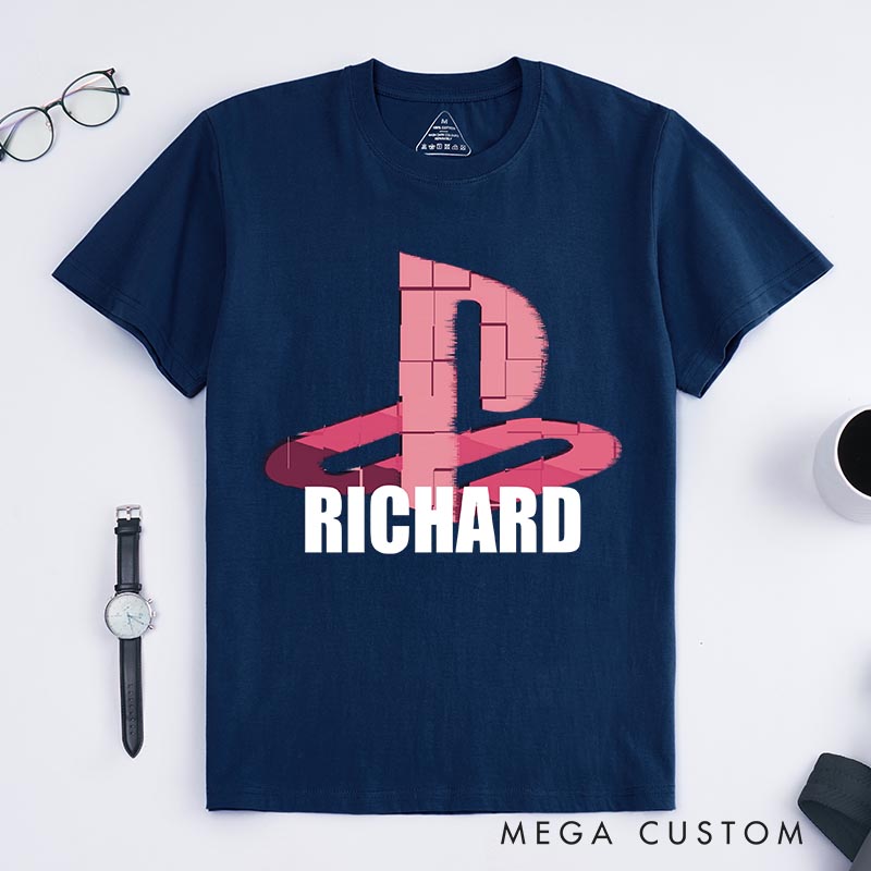 Personalized Classical Game Sign Classic T-Shirts Video Game Tshirt Geek Gaming Nerd Shirt