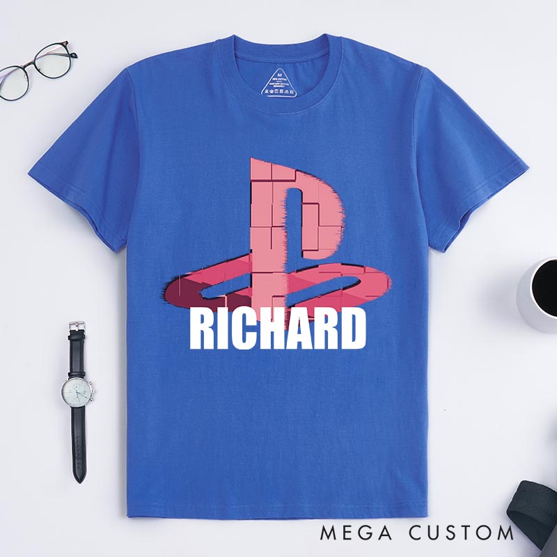 Personalized Classical Game Sign Classic T-Shirts Video Game Tshirt Geek Gaming Nerd Shirt