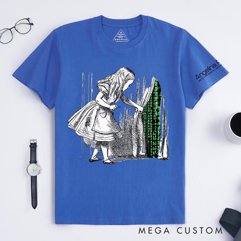 Personalized Alice and the Futuristic Dream Movie Classic T-Shirts Sci-fi Movie Tshirt