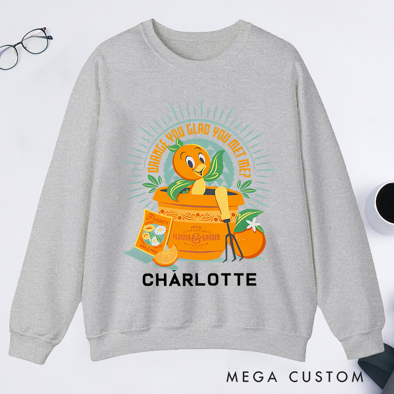 Personalized Citrus Garden Delight Classic Sweatshirts Granding Lovers Gift