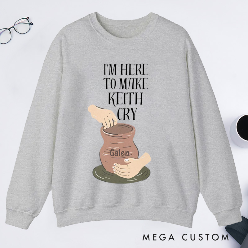 Personalized Ceramicist Top Clay Artist Classic Sweatshirts Potter Sweatshirts Unisex Sweatshirts Funny Saying