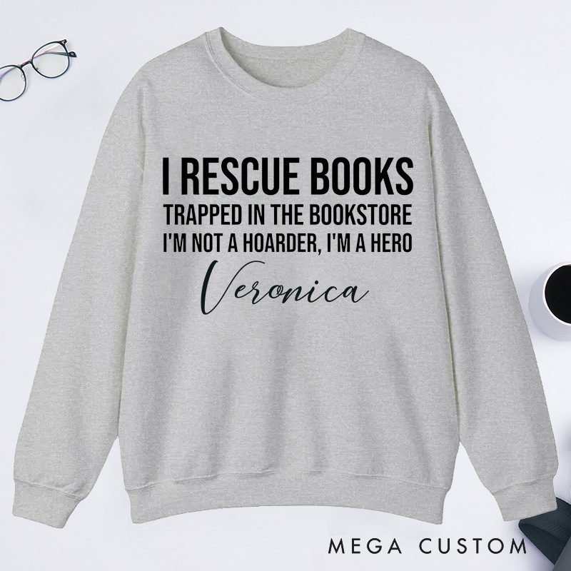Personalized Book Lovers Classic Sweatshirts Gift For Bookish Booksellers Gift Gift For Teachers Readers Sweatshirts I Books Sweatshirts 
