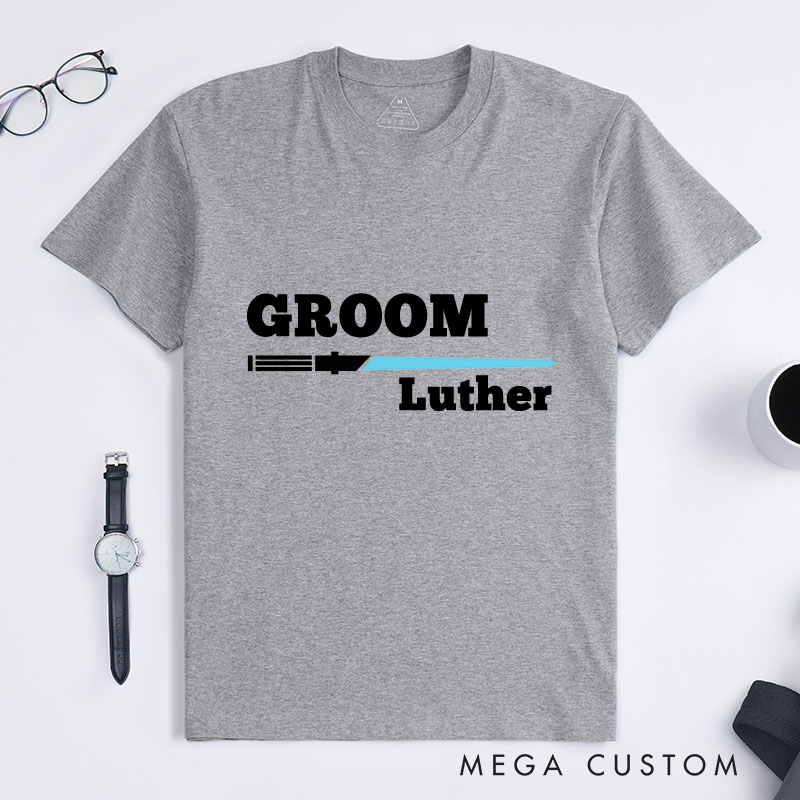 Personalized Epic Wedding Party T-Shirts Groom Shirts for Groomsman Wedding Favors T-Shirt Groomsman Bachelor Party Shirt