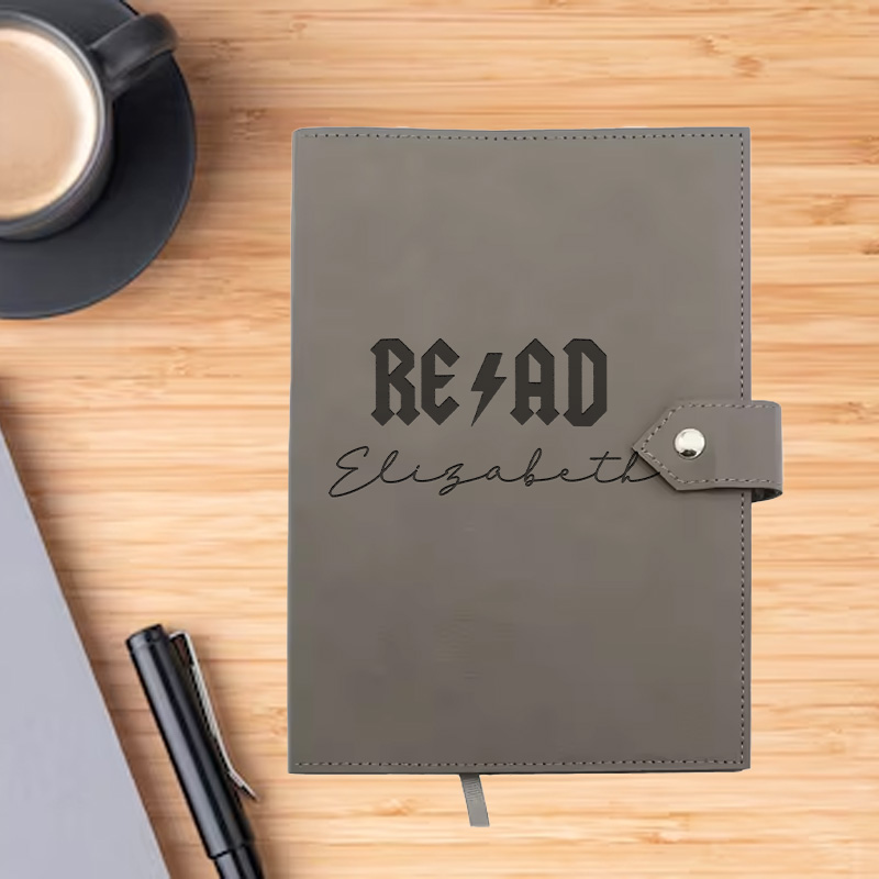 Personalized Read Journals & Notebooks Engraved Leather Journals Leather Notebooks Book Lover Gift Bookish Gift Reader Gift