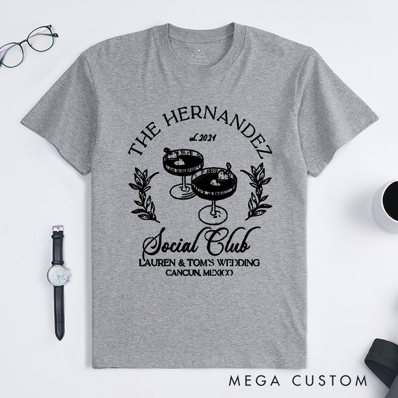 Personalized Elegant Wedding Party Favors T-Shirt Groom Crew Bachelor Party Shirt Groomsman Proposal Gift Tops Mens Stag Party Tees