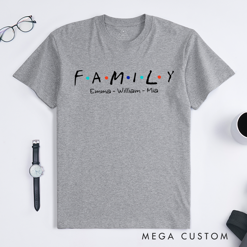 Personalized Custom Matching Family Group Shirts for Trips and Gifts Classic T-shirt