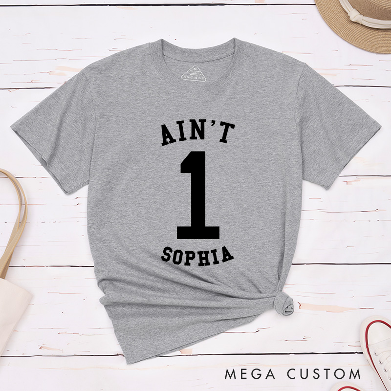 Personalized Couple 99 Problems Ain't 1 Matching T-Shirt Valentine's Day T-Shirt for Husband Wife Boyfriend Girlfriend Gift for Wifey Hubby