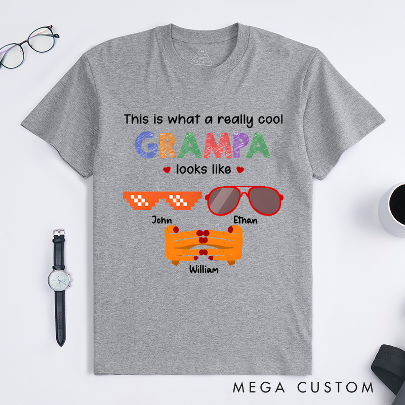 Personalized Really Cool Dad Looks Like Theme Classic T-shirt