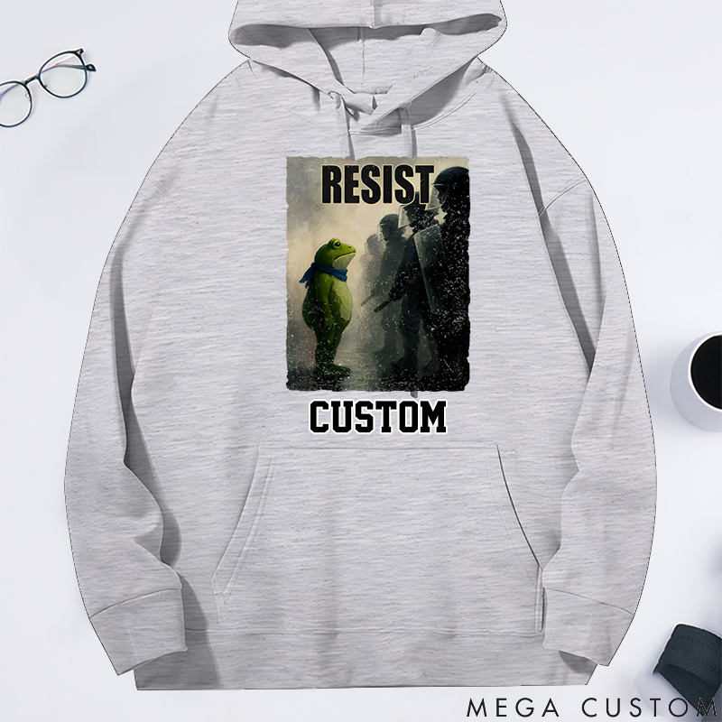 Personalized Classic Hoodie Portland Protest Funny Political Parody Theme