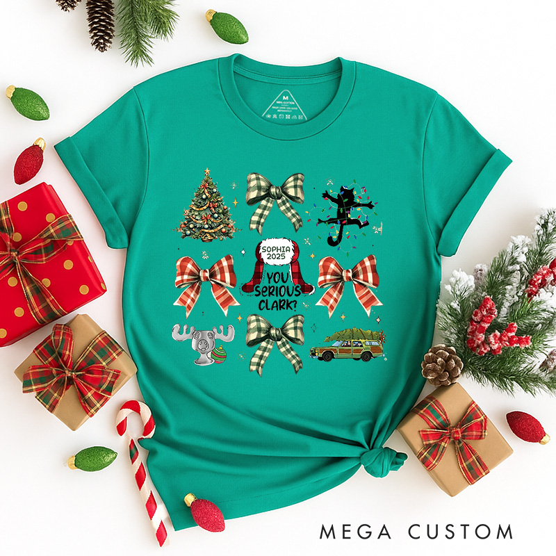 Personalized You Serious Christmas Movies Classic T-Shirts Christmas Film Tshirt Movie Holiday Shirt