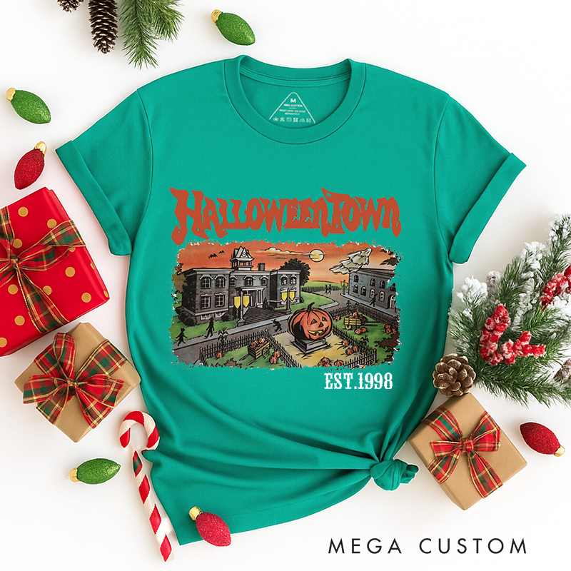 Personalized Classic T-Shirts Halloweentown Est 1998 Tee Halloweentown Retro Halloweentown University Tee