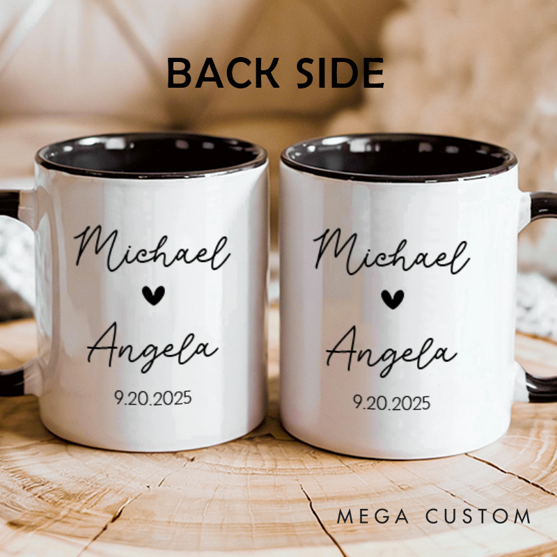 Personalized Couple Let's Have Coffee Together for the Rest of Our Lives Mug Couple Name Mug Valentine's Day Mug for Husband Wife Boyfriend Girlfriend