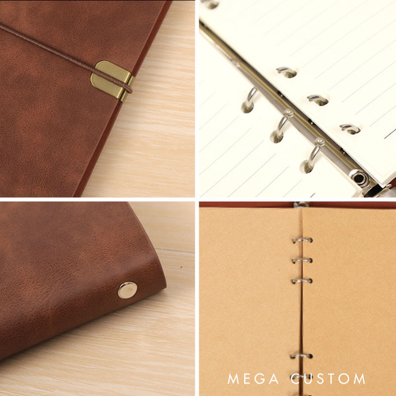 Personalized Leather Notebook for Teacher Teaching Is a Work of Heart Vintage Leather Journal Teacher Appreciation Gift