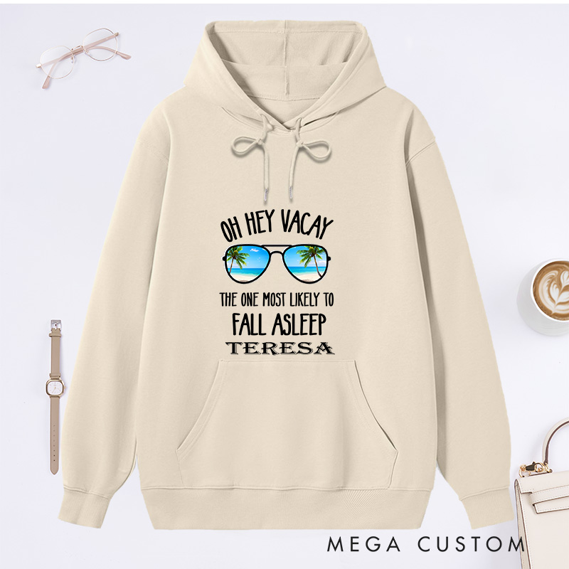 Personalized Making Memories Together Summer Vacation Classic Hoodies Travel Matching Shirt Custom Vacation Shirt