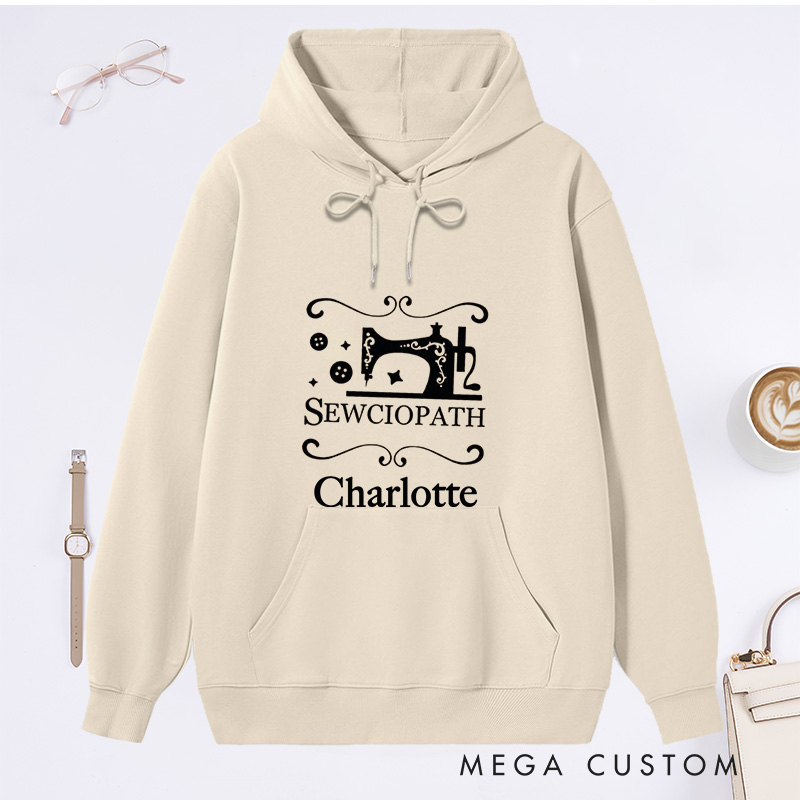 Personalized Sewing Long Sleeve Classic Hoodies Funny Sew TShirt Women Shirt Shirt for Women Sewing Lover Shirt Quilter Gift