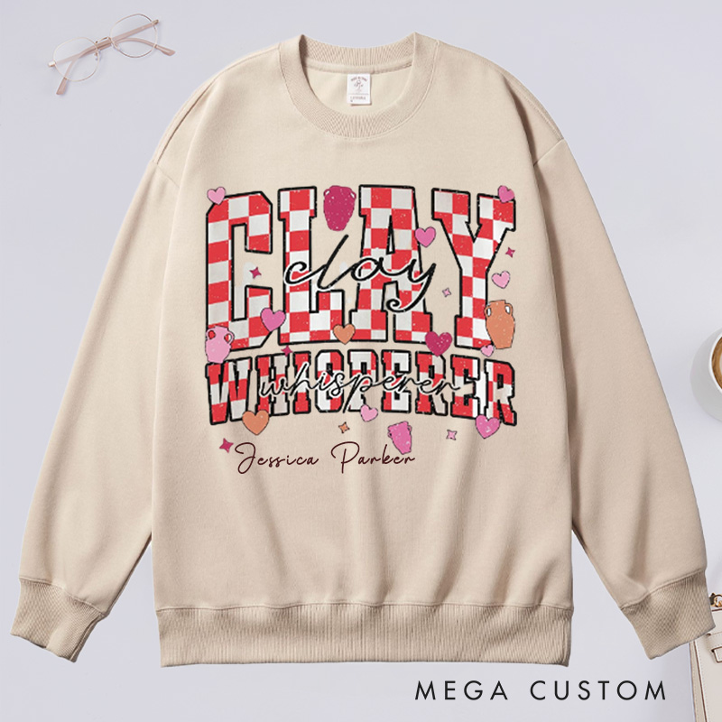 Personalized Funny Pottery Classic Sweatshirts Ceramic Artist Sweatshirts Pottery Teacher Sweatshirts Pottery Lovers Gift for Potters Pottery Artist