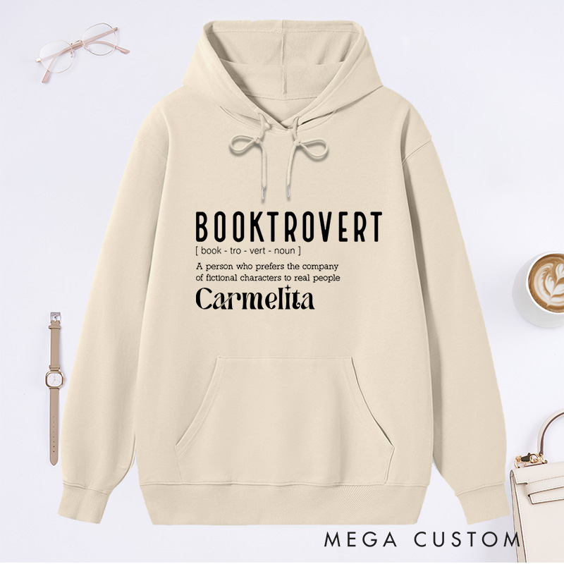 Personalized I Have No Shelf Control Classic Hoodies Custom Bookish Hoodies with Name Librarian Gift Book Lover Gift for Reader