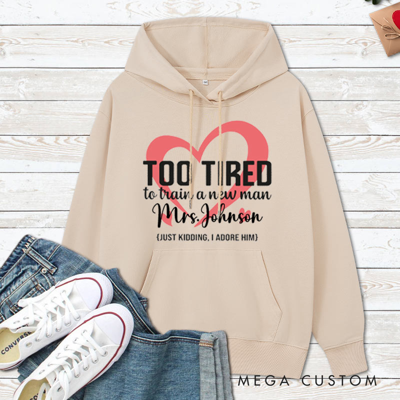 Personalized Funny Couple Anniversary Hoodie Couple Wedding Anniversary Outfit for Her Him Anniversary Hoodie for Wife Husband