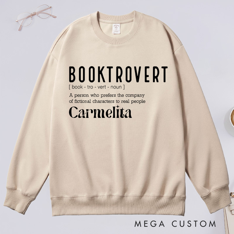 Personalized I Have No Shelf Control Classic Sweatshirts Custom Bookish Sweatshirt with Name Book Lover Gift Librarian Gift Reading Gift
