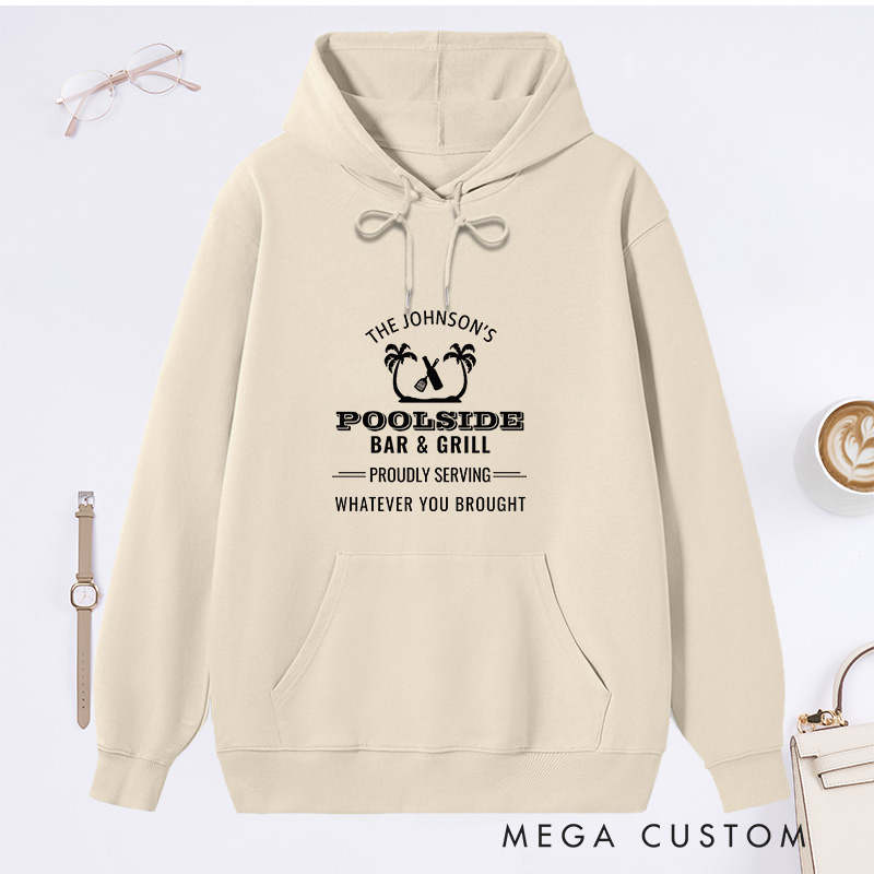 Personalized Hoodie Custom Sweatshirt for Housewarming Holiday Gift New Home Theme Available in Multiple Colors and Sizes