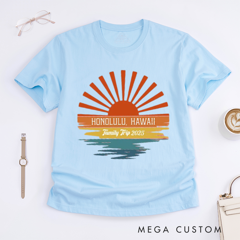 Personalized 2025 Custom Family and Girls Trip Shirts to Make Memories Together Classic T-shirt