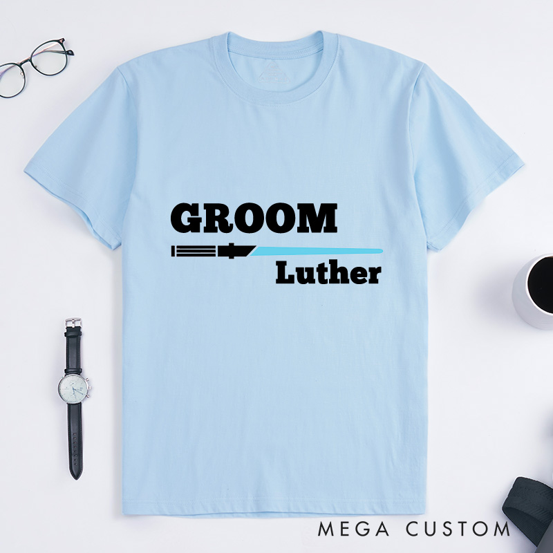 Personalized Epic Wedding Party T-Shirts Groom Shirts for Groomsman Wedding Favors T-Shirt Groomsman Bachelor Party Shirt