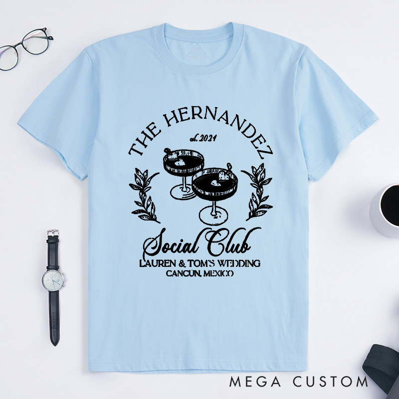 Personalized Elegant Wedding Party Favors T-Shirt Groom Crew Bachelor Party Shirt Groomsman Proposal Gift Tops Mens Stag Party Tees