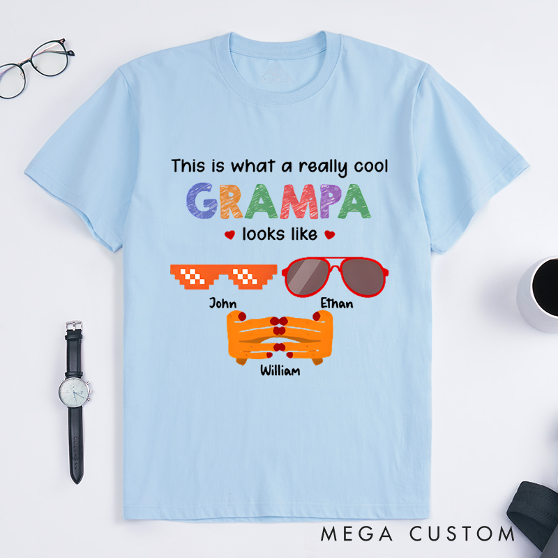 Personalized Really Cool Dad Looks Like Theme Classic T-shirt
