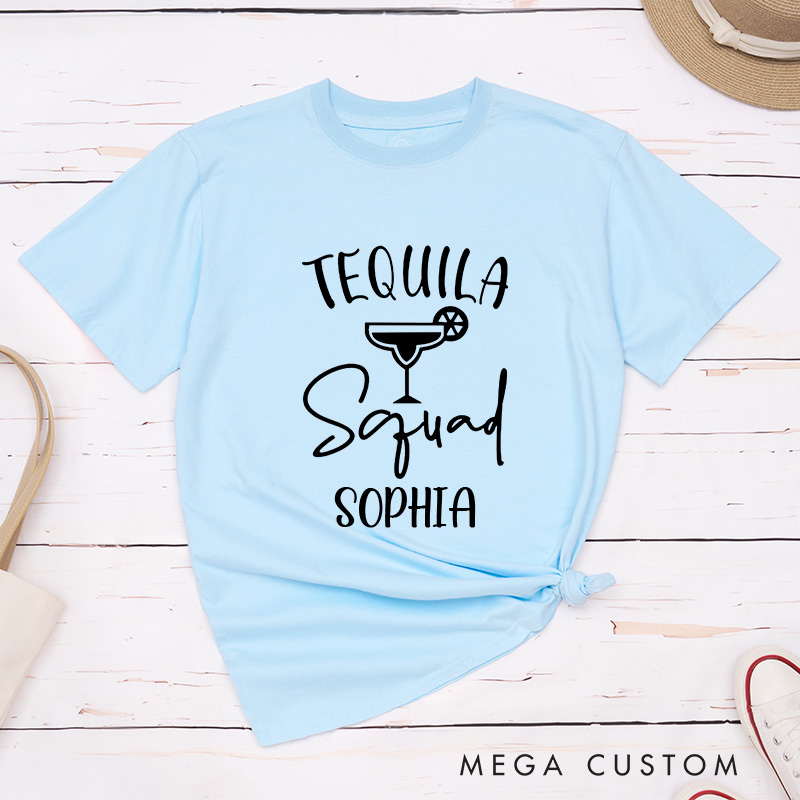 Personalized Bride My Final Fiesta Matching T-Shirt Bridesmaid T-Shirt Bride's Crew T-Shirt Wedding Bachelorette Party Gift