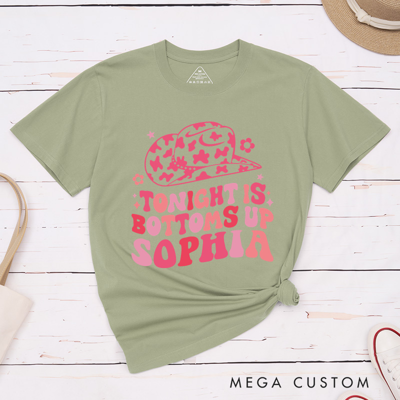 Personalized These Boots Are Made for Walking Down the Aisle T-Shirt Country Bride T-Shirt Cowgirl Boot T-Shirt Wedding Bachelorette Party Gift