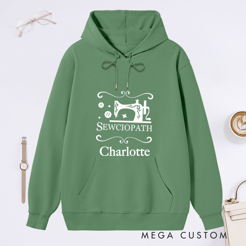 Personalized Sewing Long Sleeve Classic Hoodies Funny Sew TShirt Women Shirt Shirt for Women Sewing Lover Shirt Quilter Gift