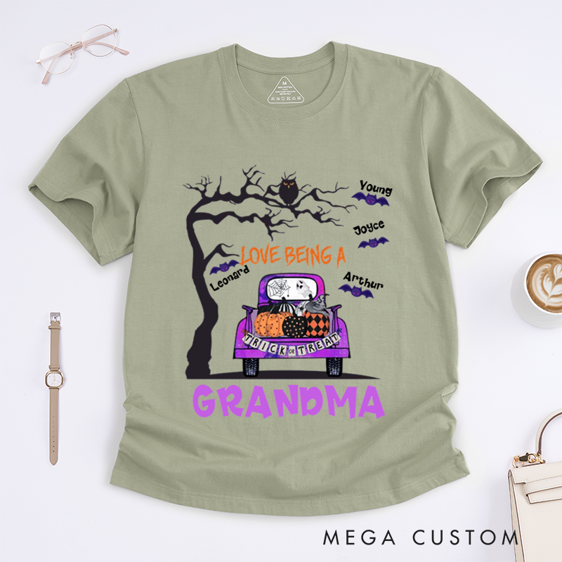 Personalized Love Being Mom Grandma Halloween Classic T-Shirt Gift Ideas for Halloween