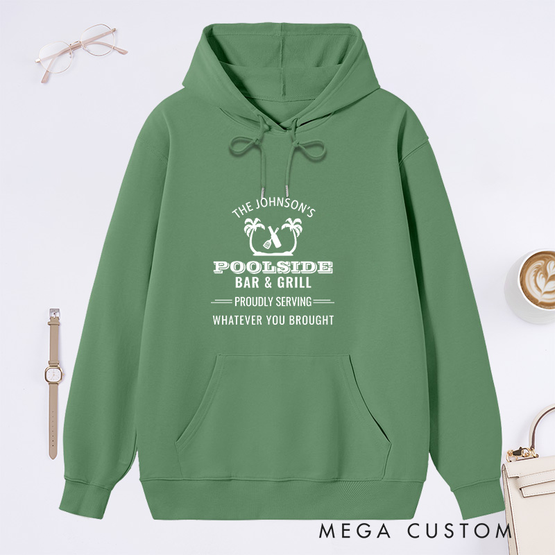 Personalized Hoodie Custom Sweatshirt for Housewarming Holiday Gift New Home Theme Available in Multiple Colors and Sizes