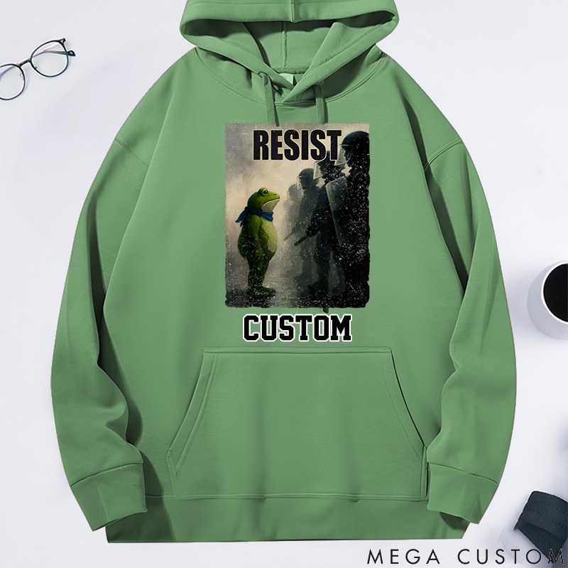 Personalized Classic Hoodie Portland Protest Funny Political Parody Theme