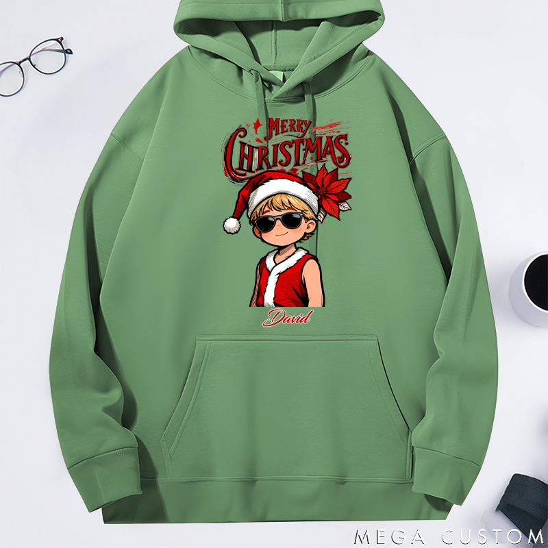 Personalized Christmas Classic Hoodie  This is a Unique and Cool Family Merry Christmas