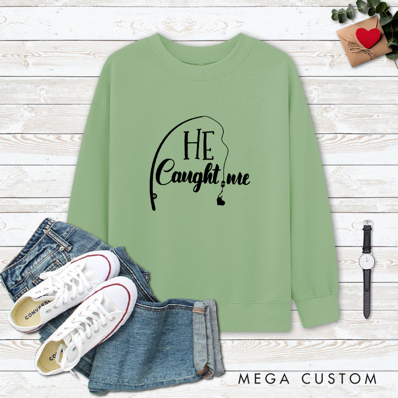 Personalized Couples Fishing Sweatshirts ishing Sweatshirts Couple Sweatshirts Matching Couple Sweatshirts Matching Gift for Fishing Lovers