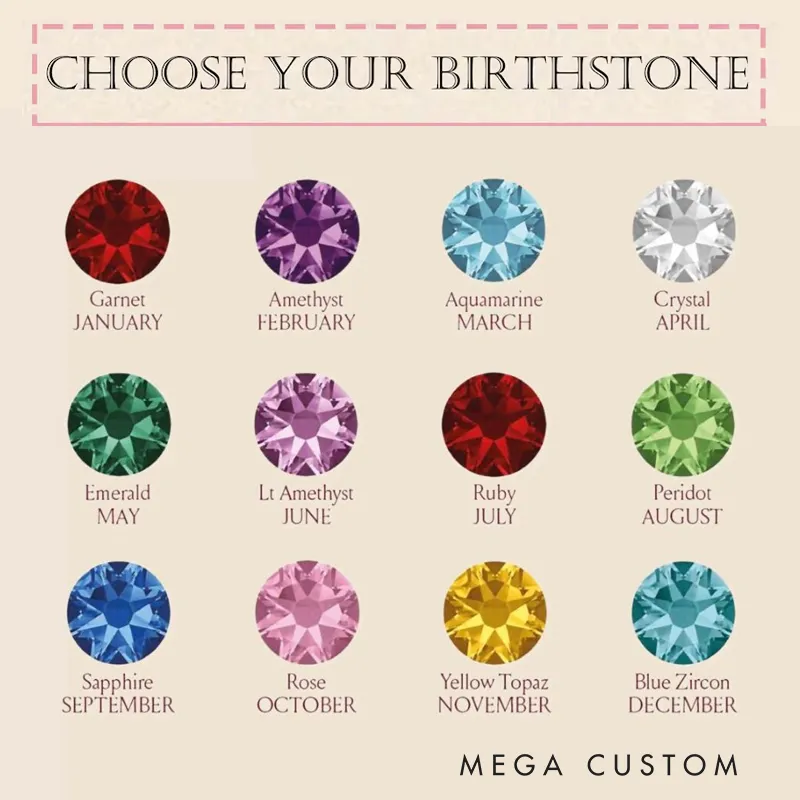 Personalized Sterling Silver Key Necklace – Custom Engraved Name with Birthstone Pendant