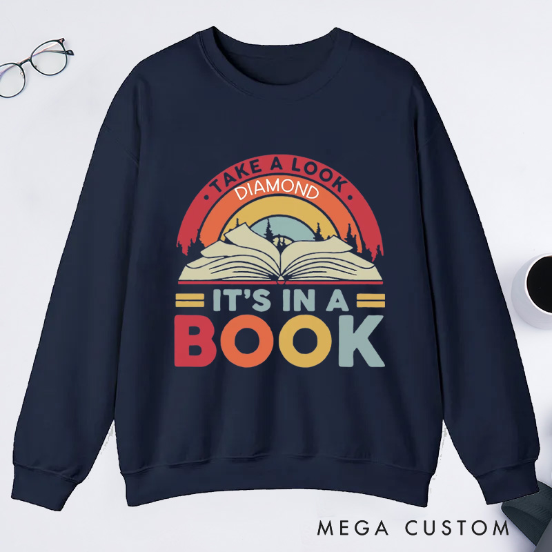 Personalized Reading Rainbow Classic Sweatshirts Take a Look It’s in a