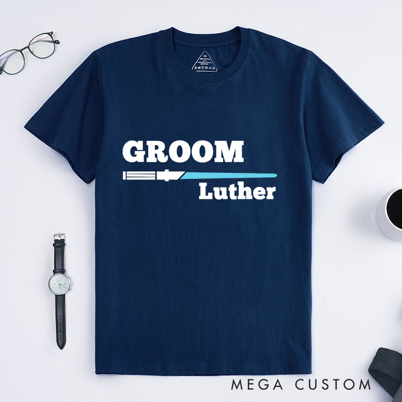 Personalized Epic Wedding Party T-Shirts Groom Shirts for Groomsman Wedding Favors T-Shirt Groomsman Bachelor Party Shirt
